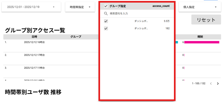 グループユーザ別レポート グループ指定.png グループユーザ別レポート グループ指定.png